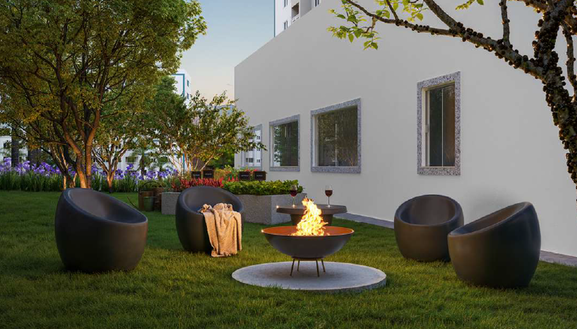 Poente dos Tucanos - Fase 1 - 70067 - Fire place