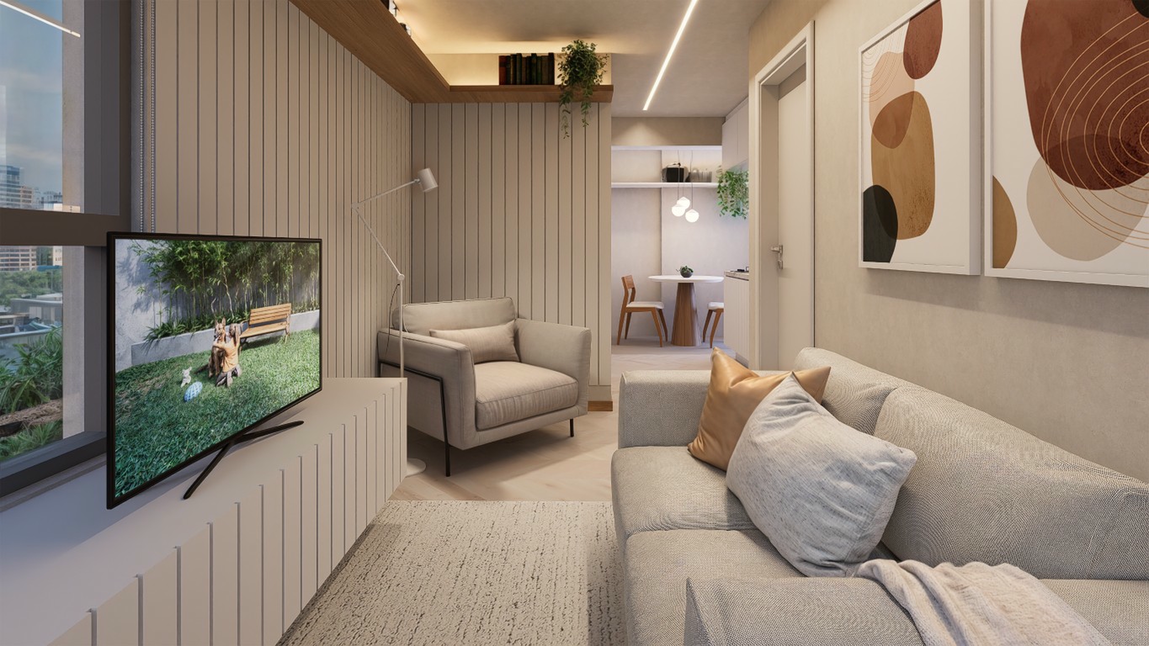 Ap One - Residencial - 70078 - Living