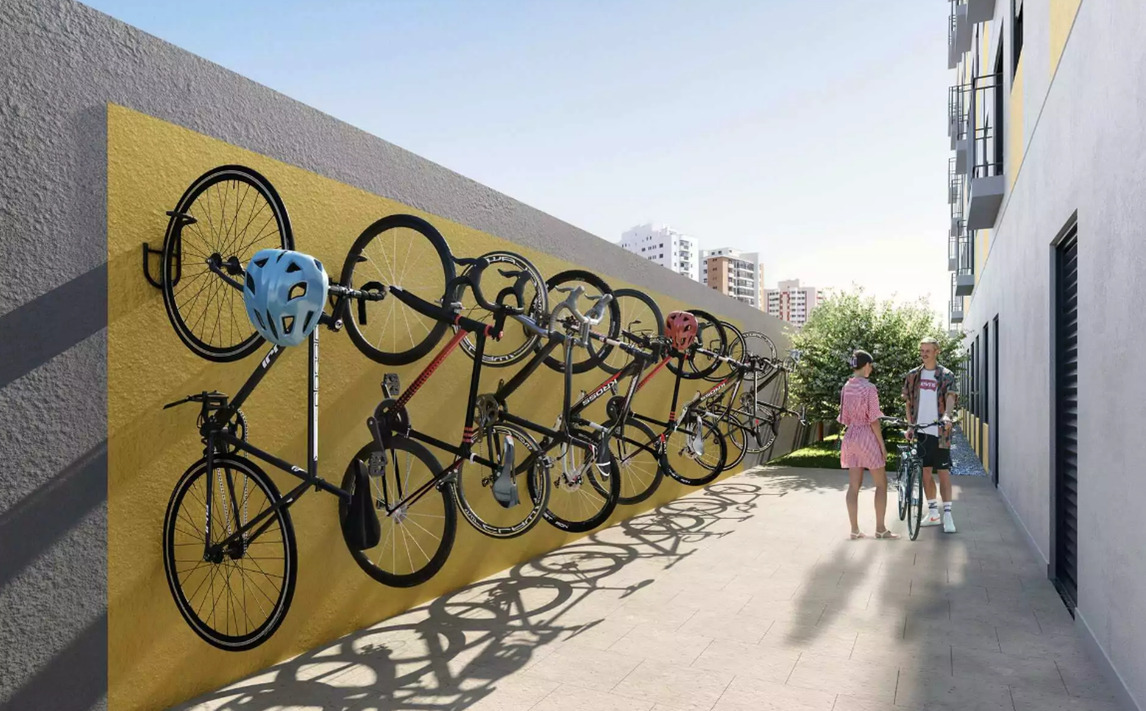 Bem Viver Barão de Limeira - 70500 - Bicicletário