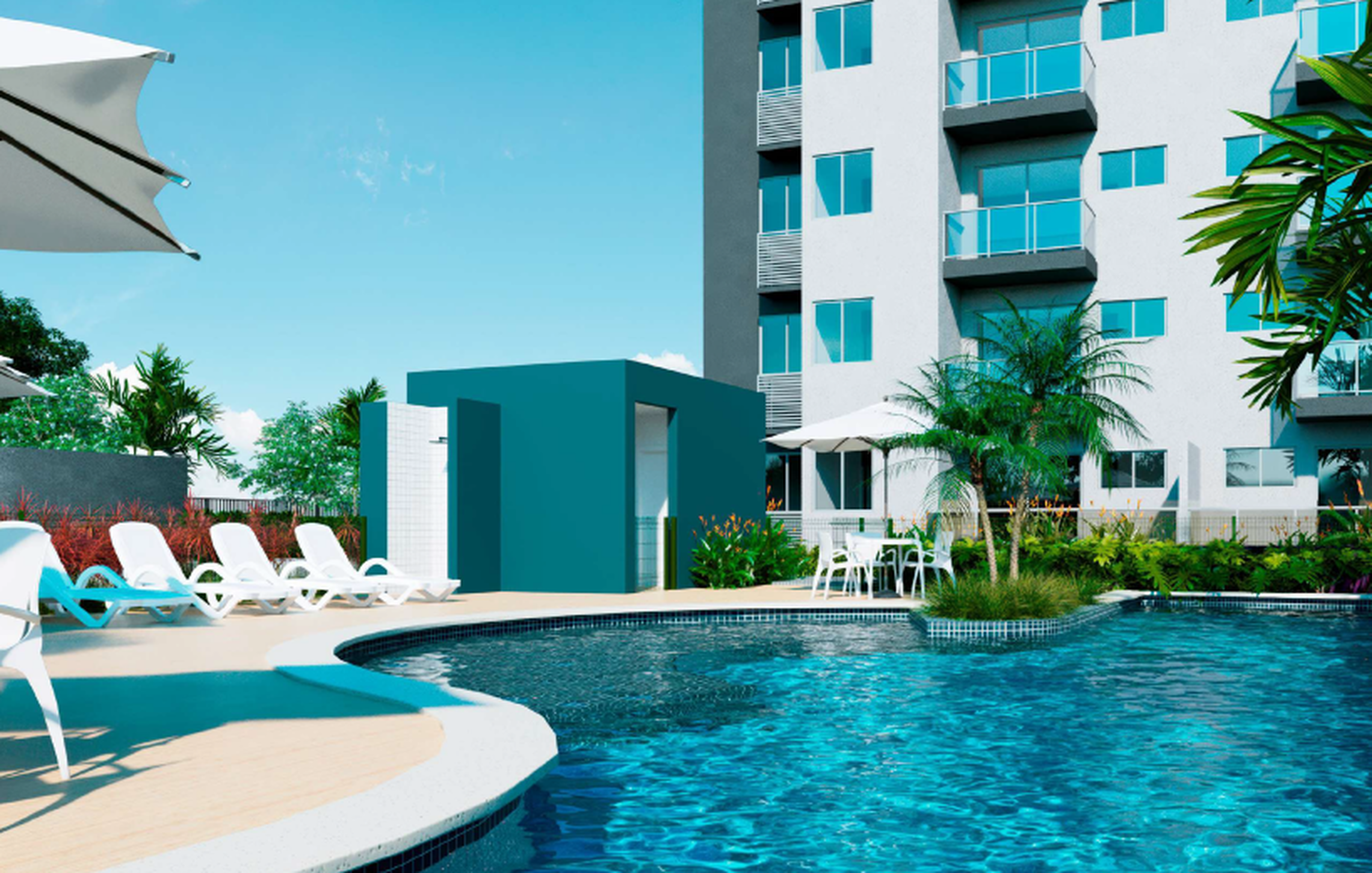 Pátio Nattú - 71844 - Piscina
