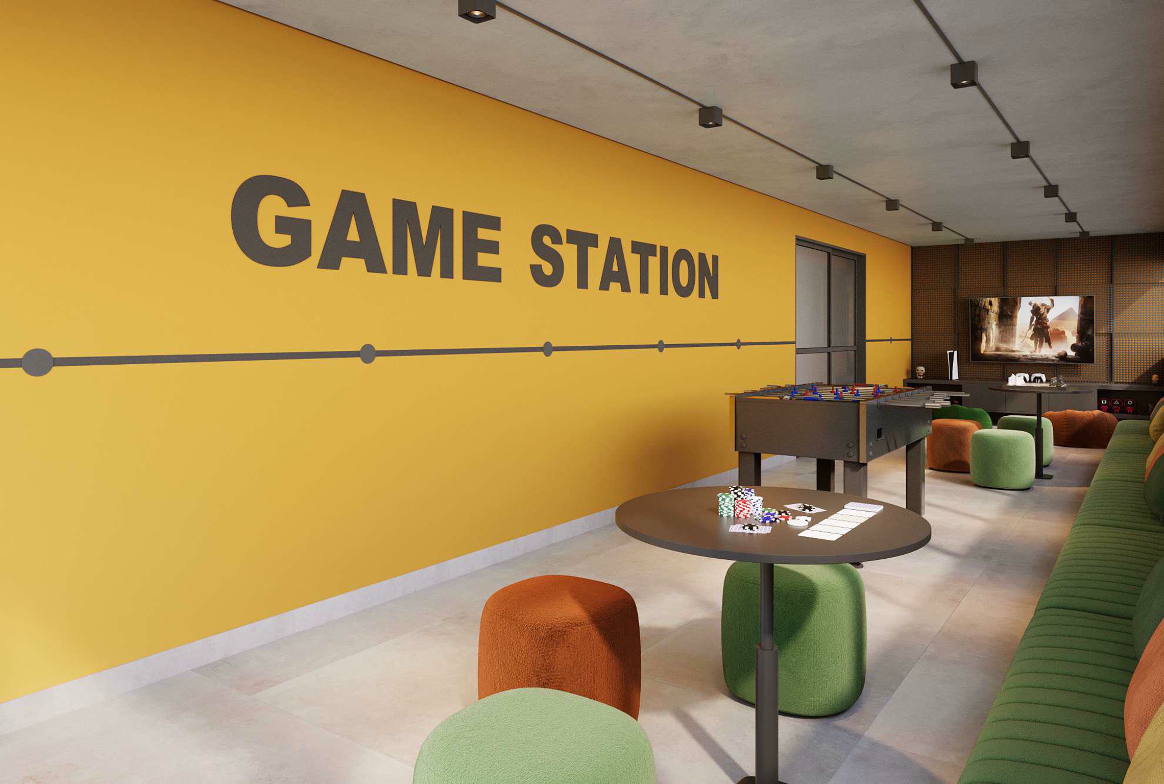 Station Vila Sônia - 72027 - Sala de jogos