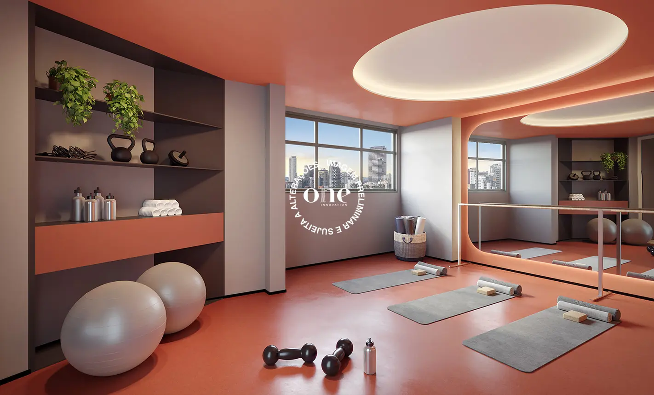 Nex One Estação Japão Liberdade - Residencial - 73398 - Fitness