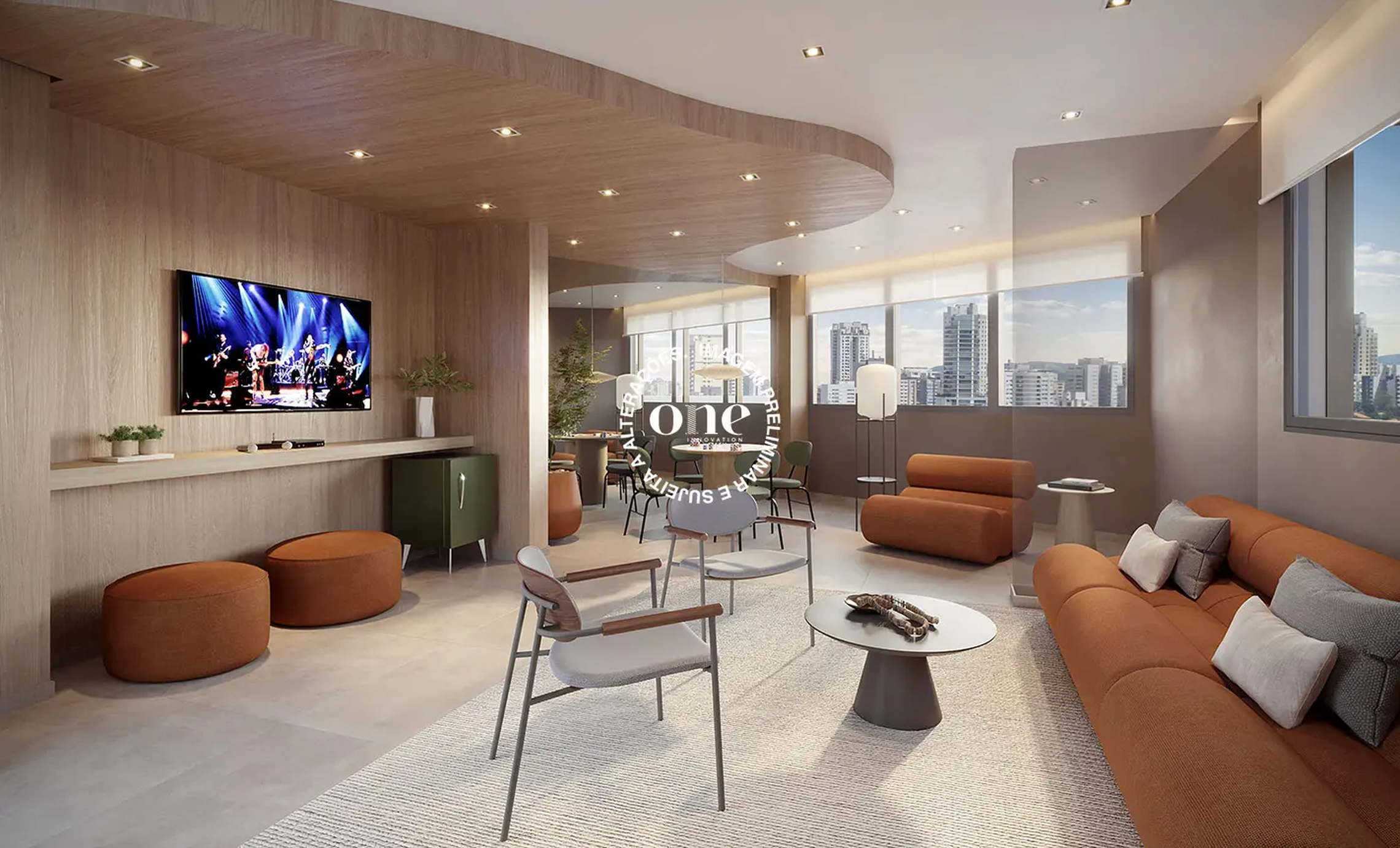 Nex One Estação Japão Liberdade - Residencial - 73398 - Lounge