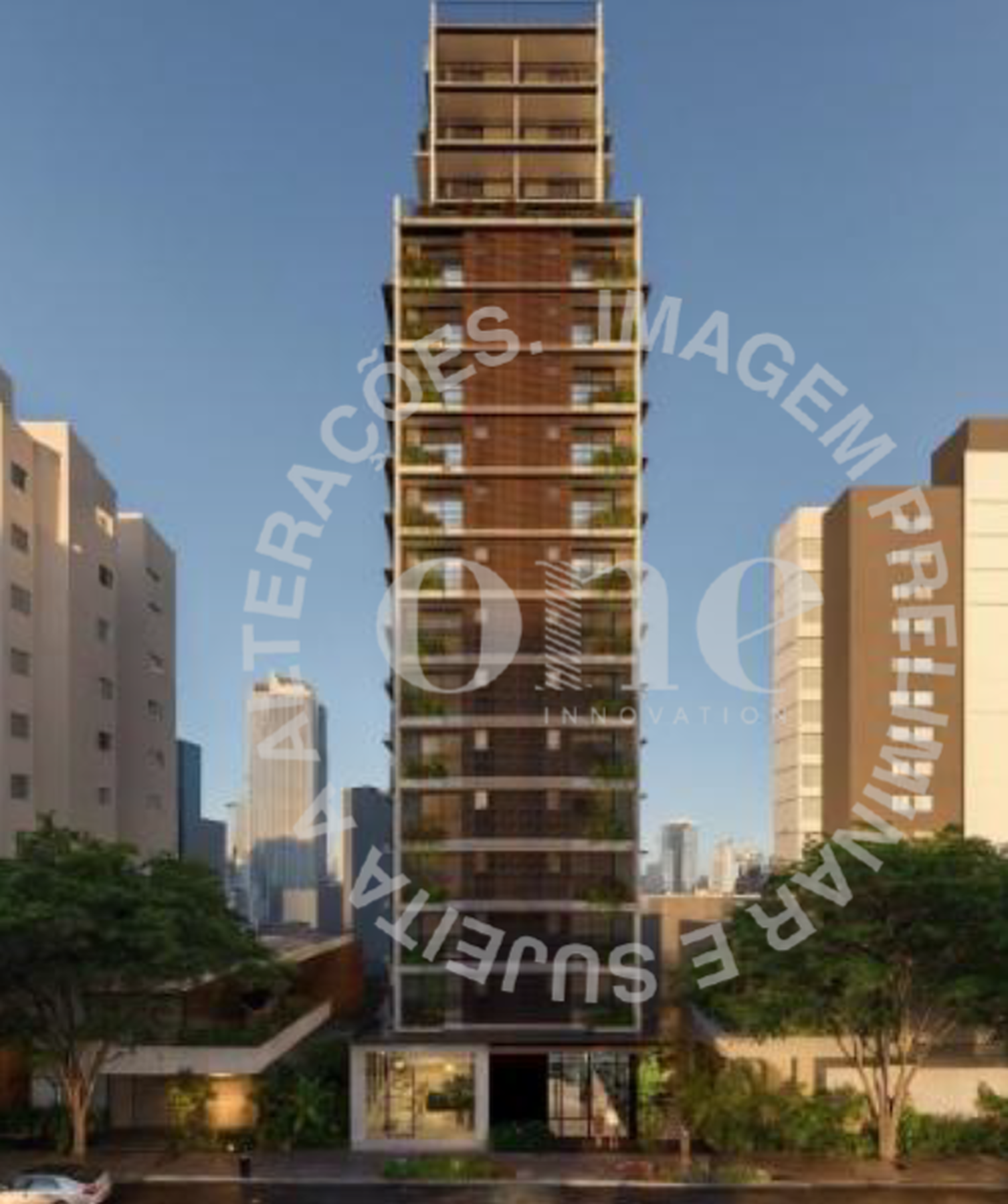 Nex One Sarutaiá Jardins - Residencial - 73399 - Fachada