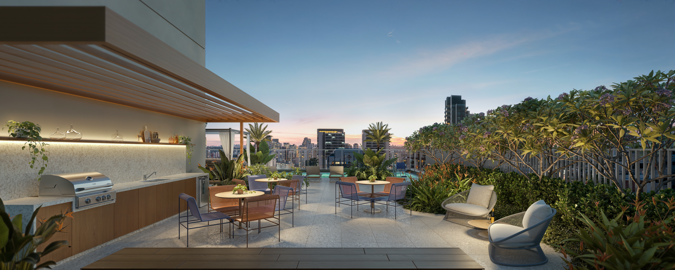 Chronos Pinheiros - Residencial - 74354 - Rooftop gourmet
