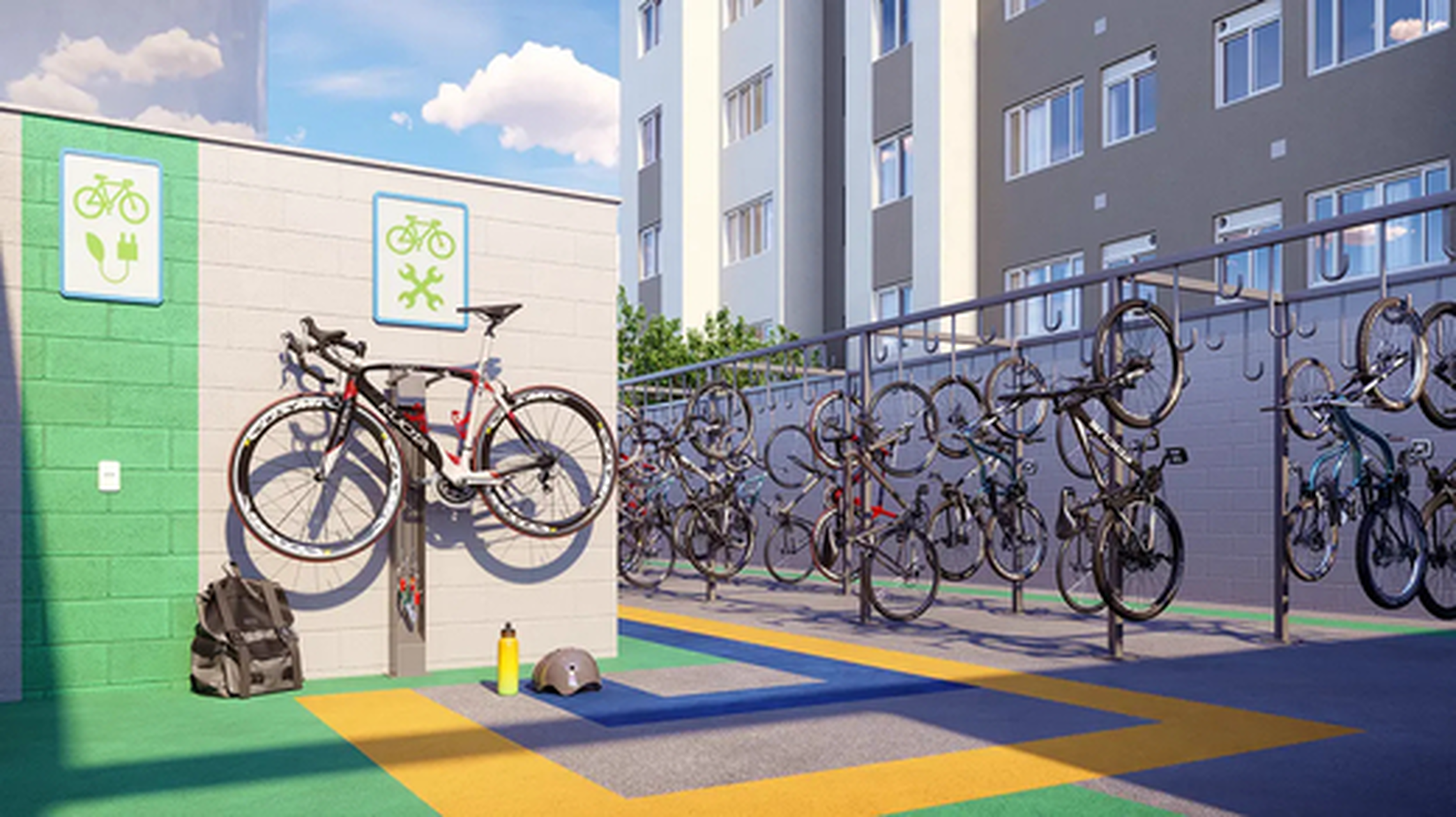 Conquista Florianópolis - Fase 4 - 74463 - Bicicletario