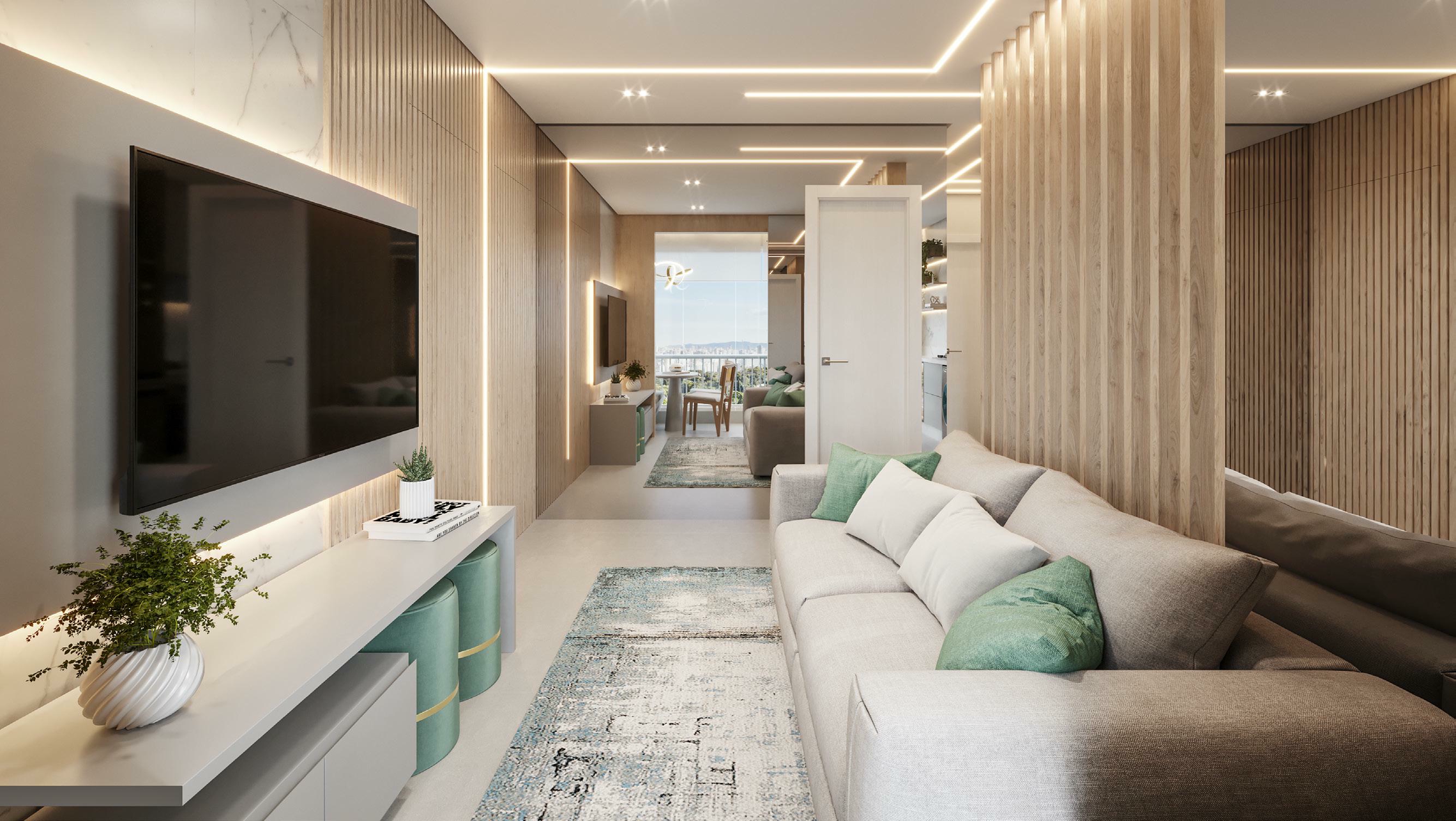Vista Penha - 74555 - Living
