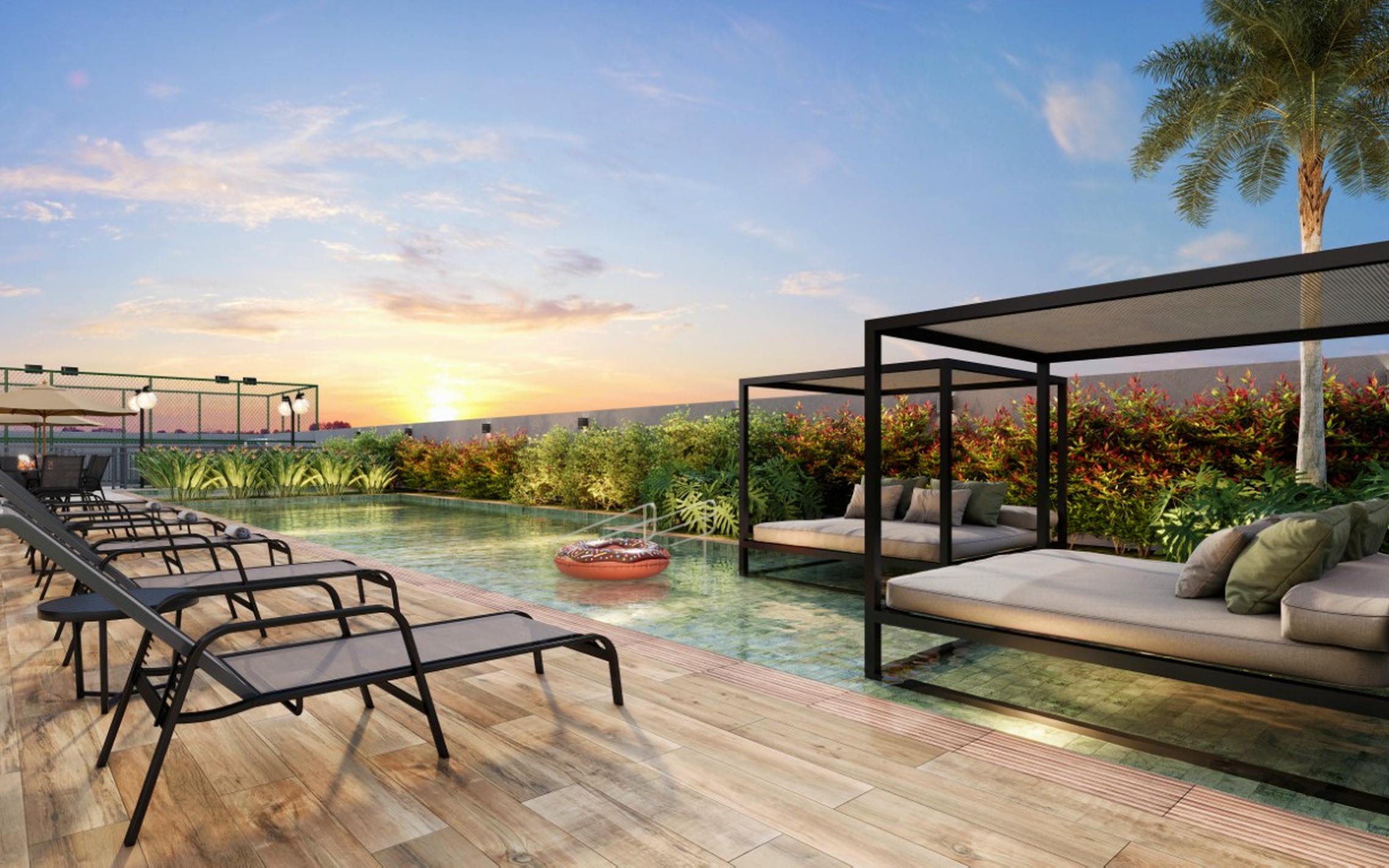 Smart Bonsucesso - 74592 - Piscina