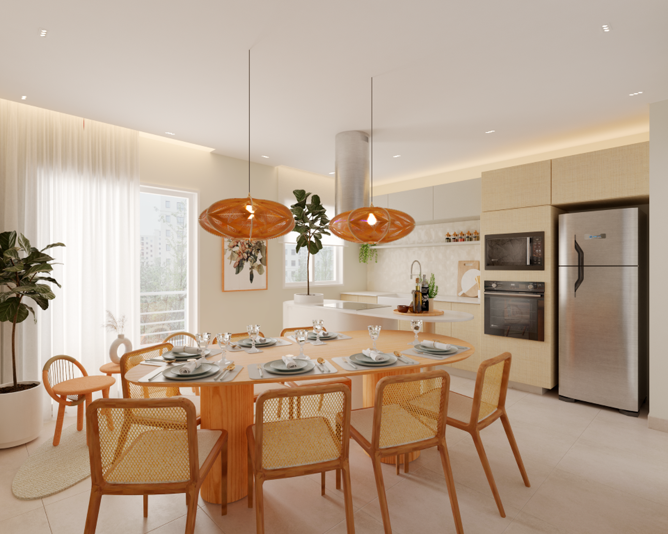 Smart Metrô Patriarca - Residencial - 74606 - Espaço gourmet