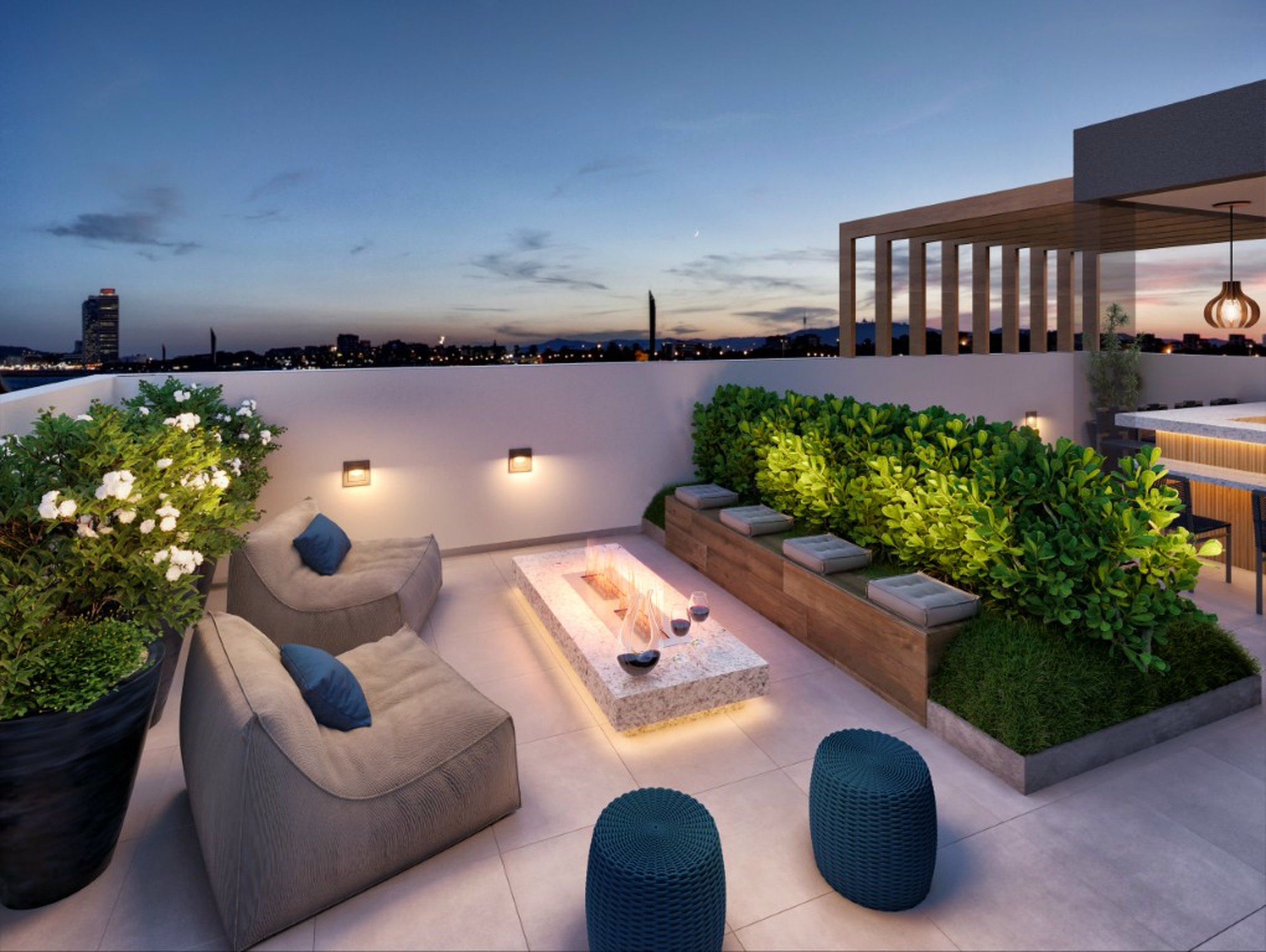 Smart Metrô Patriarca - Residencial - 74606 - Fire place