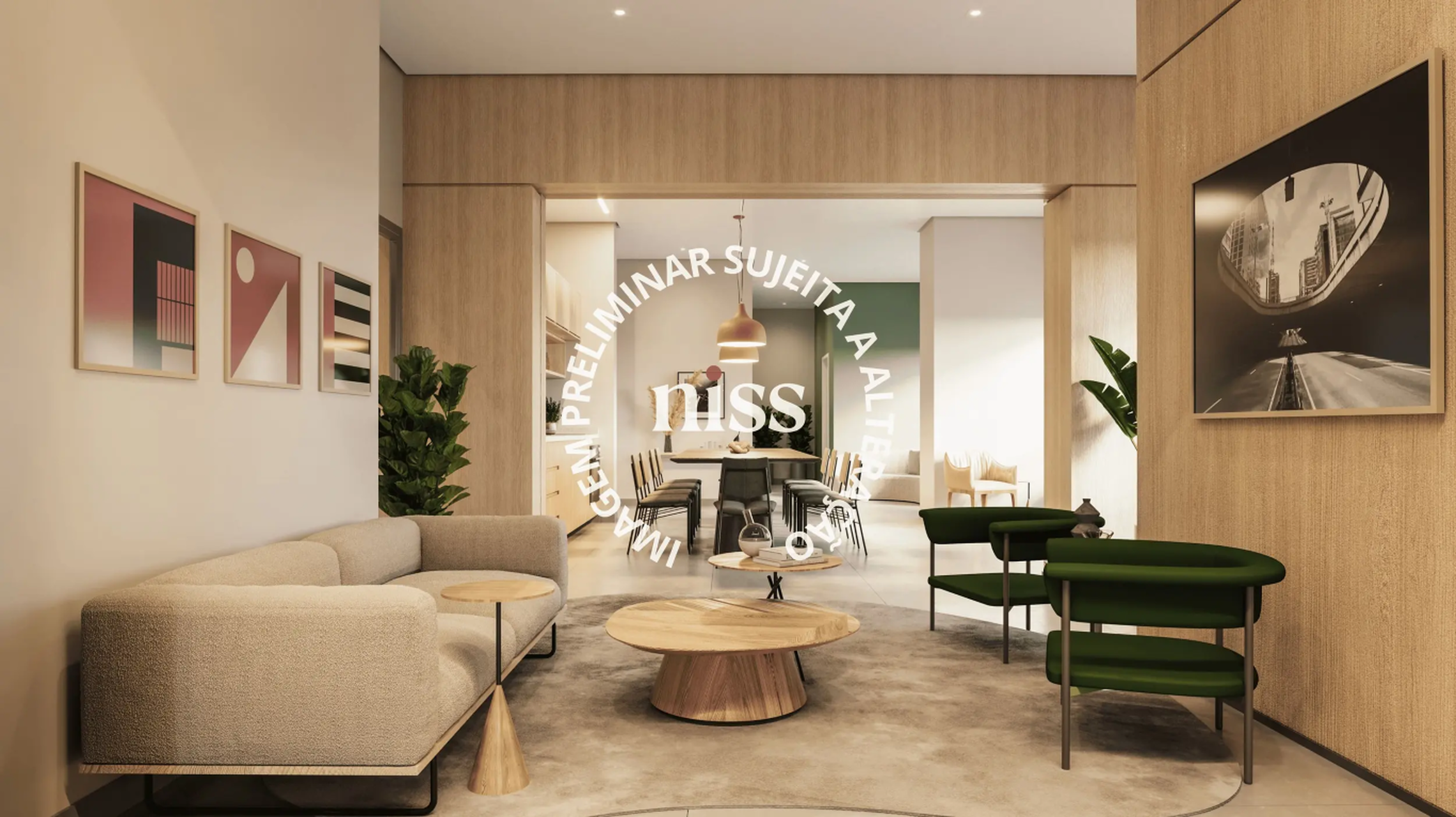 Sampa 135 - Residencial - Breve Lançamento - 74705 - Living