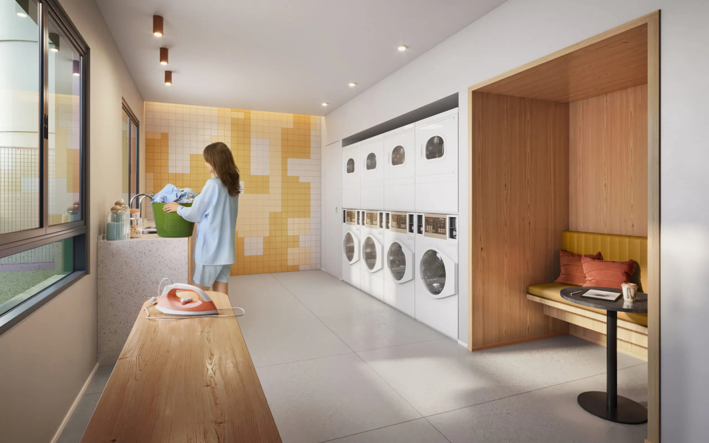 Bem Viver Angélica - Residencial - 75704 - Lavanderia