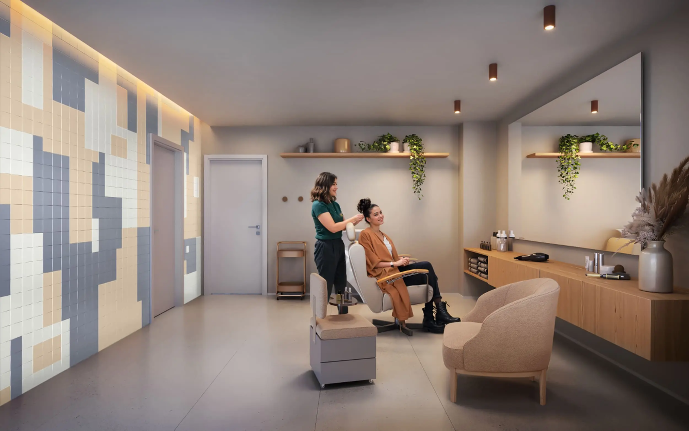 Bem Viver Angélica - Residencial - 75704 - Espaço beauty