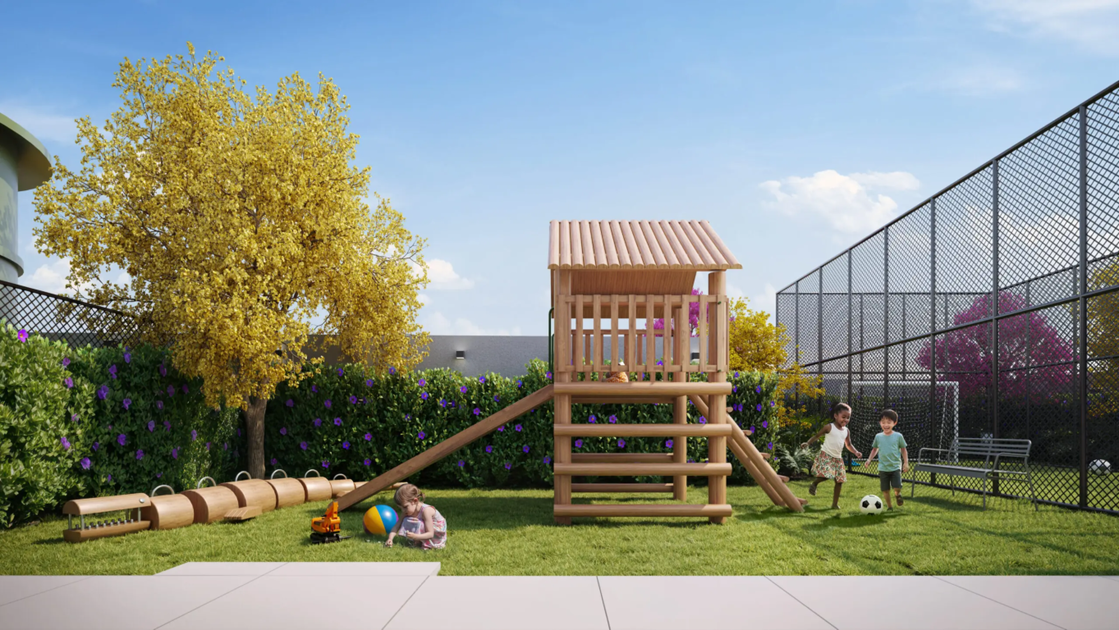 Bem Viver Angélica - Residencial - 75704 - Playground