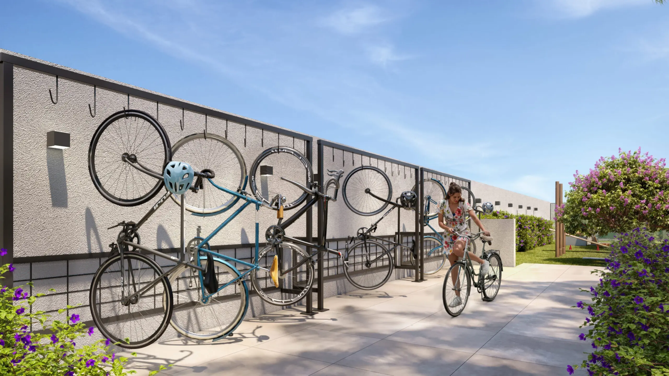 Bem Viver Angélica - Residencial - 75704 - Bicicletário