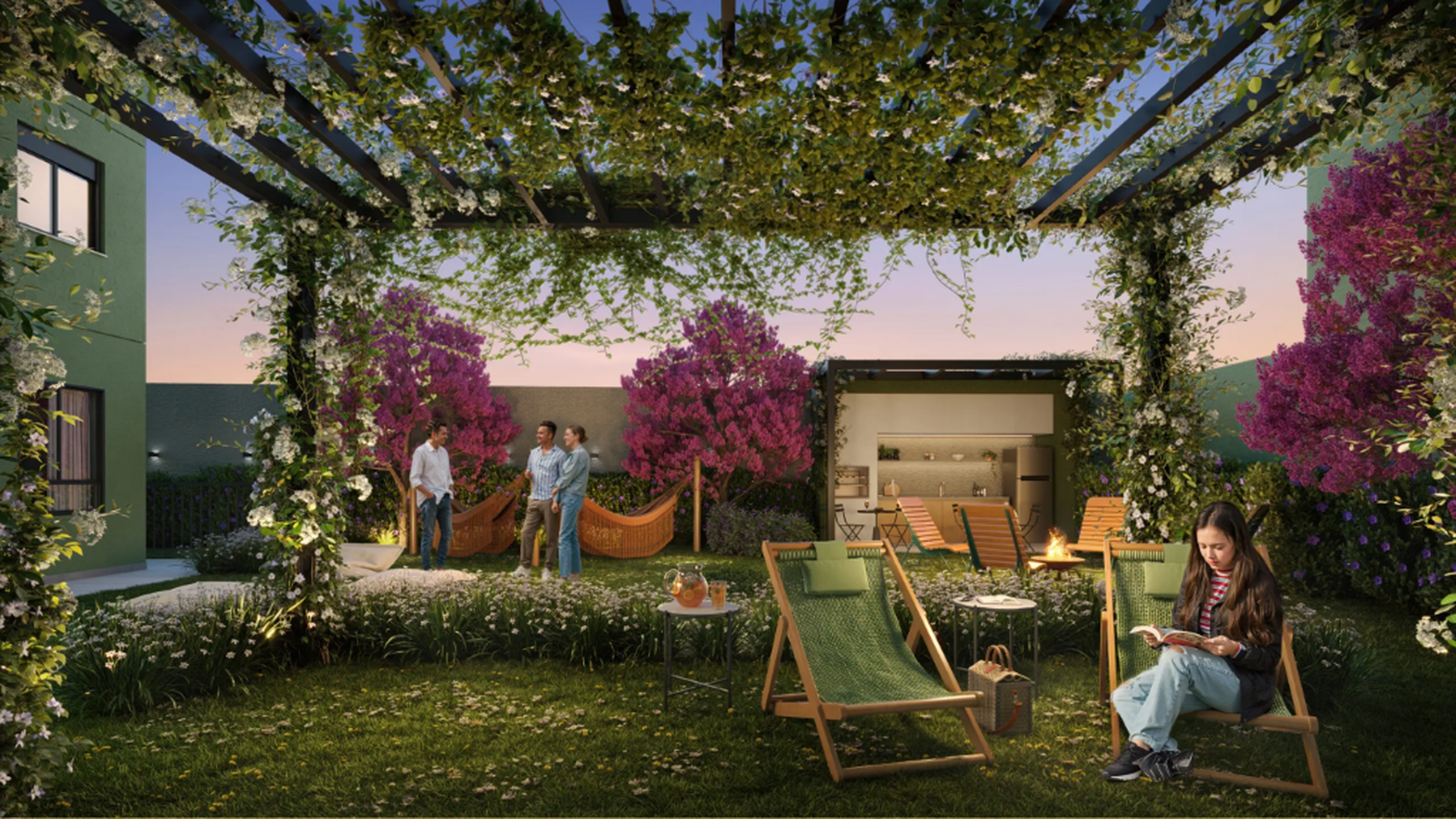 Bem Viver Angélica - Residencial - 75704 - Praça