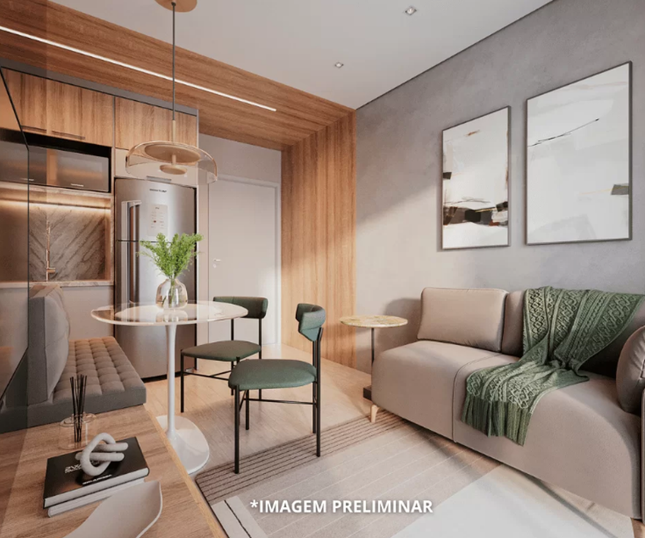 Vila Saúde Residencial Conx - Breve Lançamento - 76494 - Living