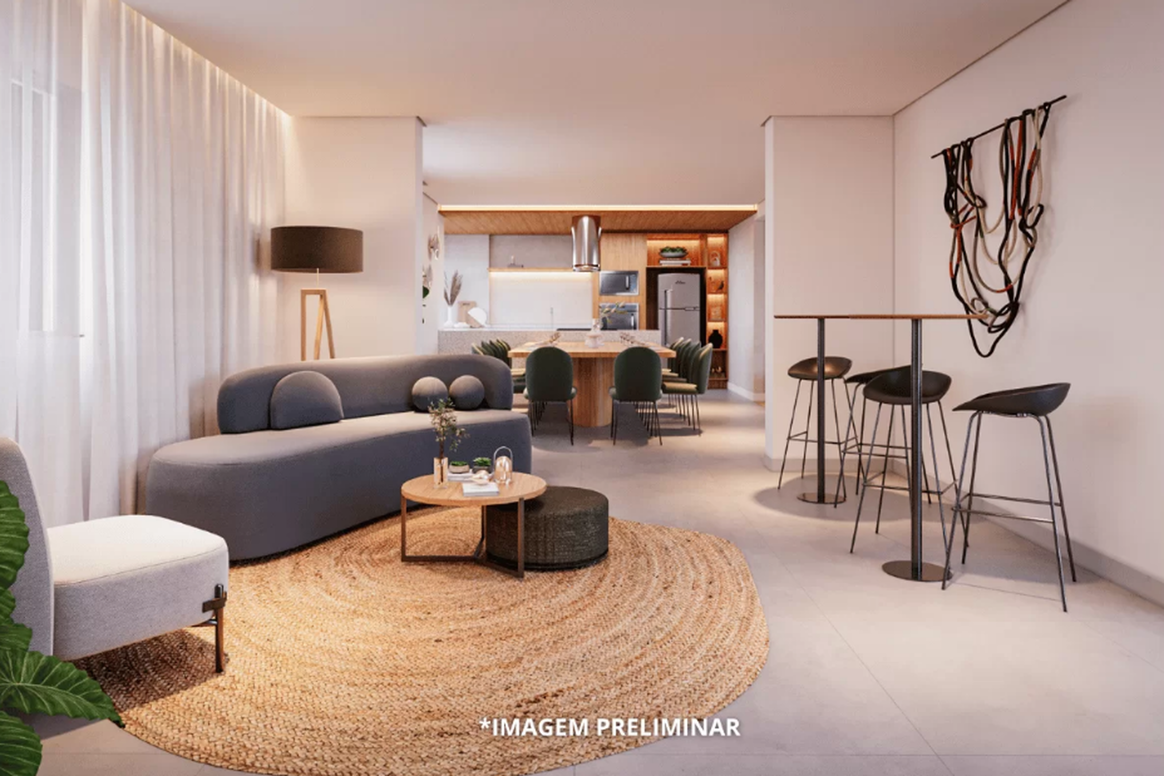 Vila Saúde Residencial Conx - Breve Lançamento - 76494 - Lounge