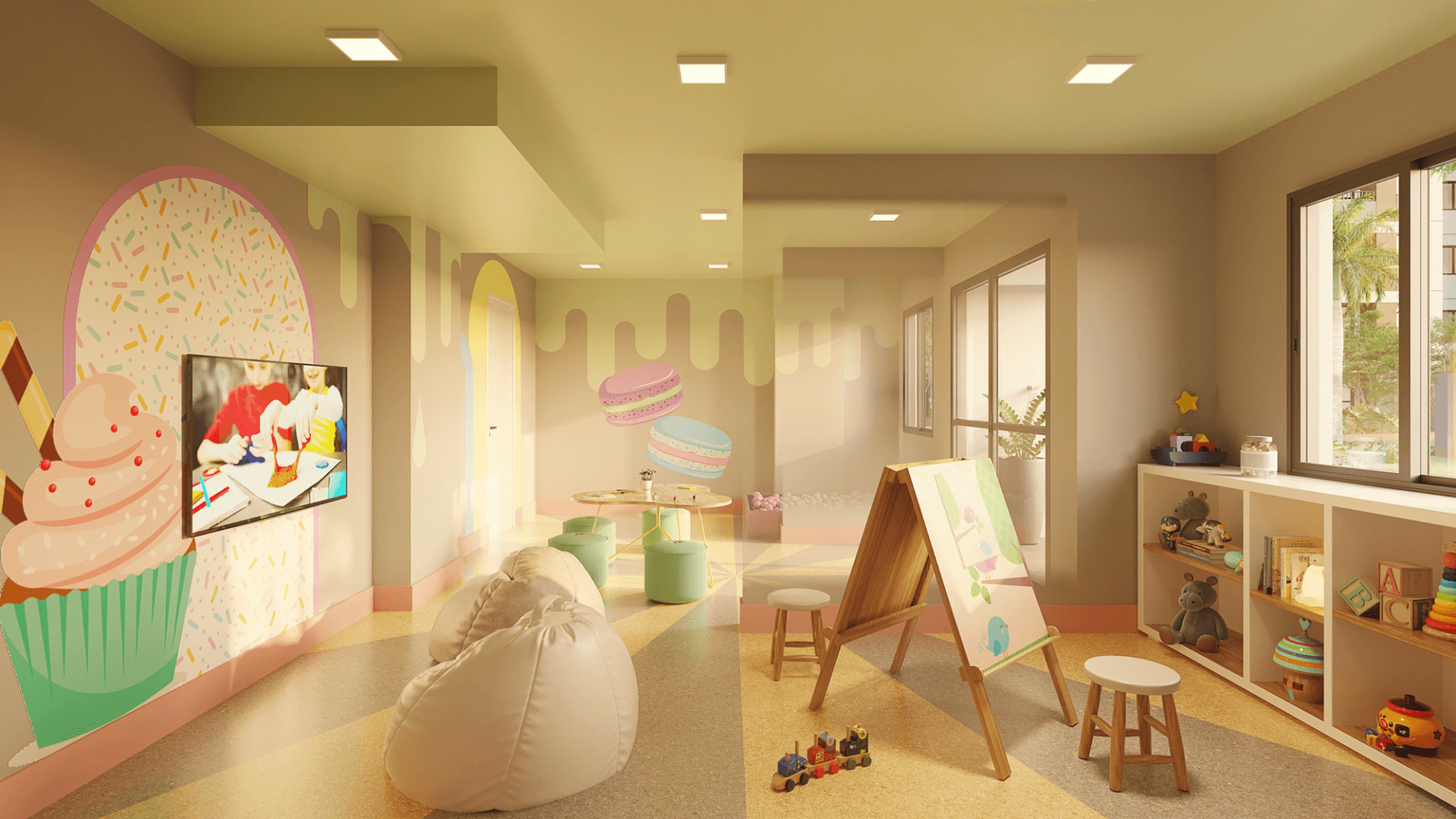 Line Barra Funda Residence - Fase 2 - 76875 - Brinquedoteca