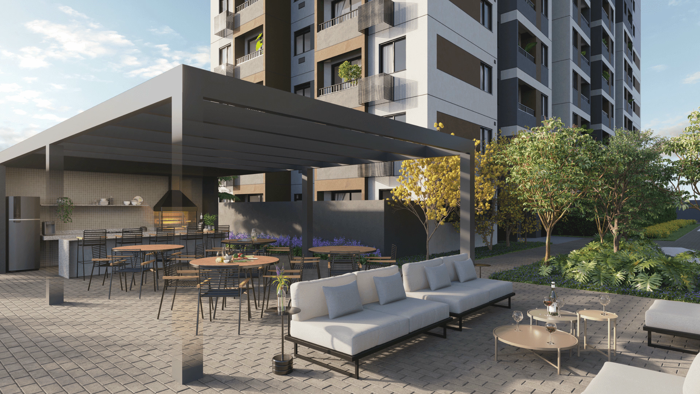 Line Barra Funda Residence - Fase 2 - 76875 - Churrasqueira