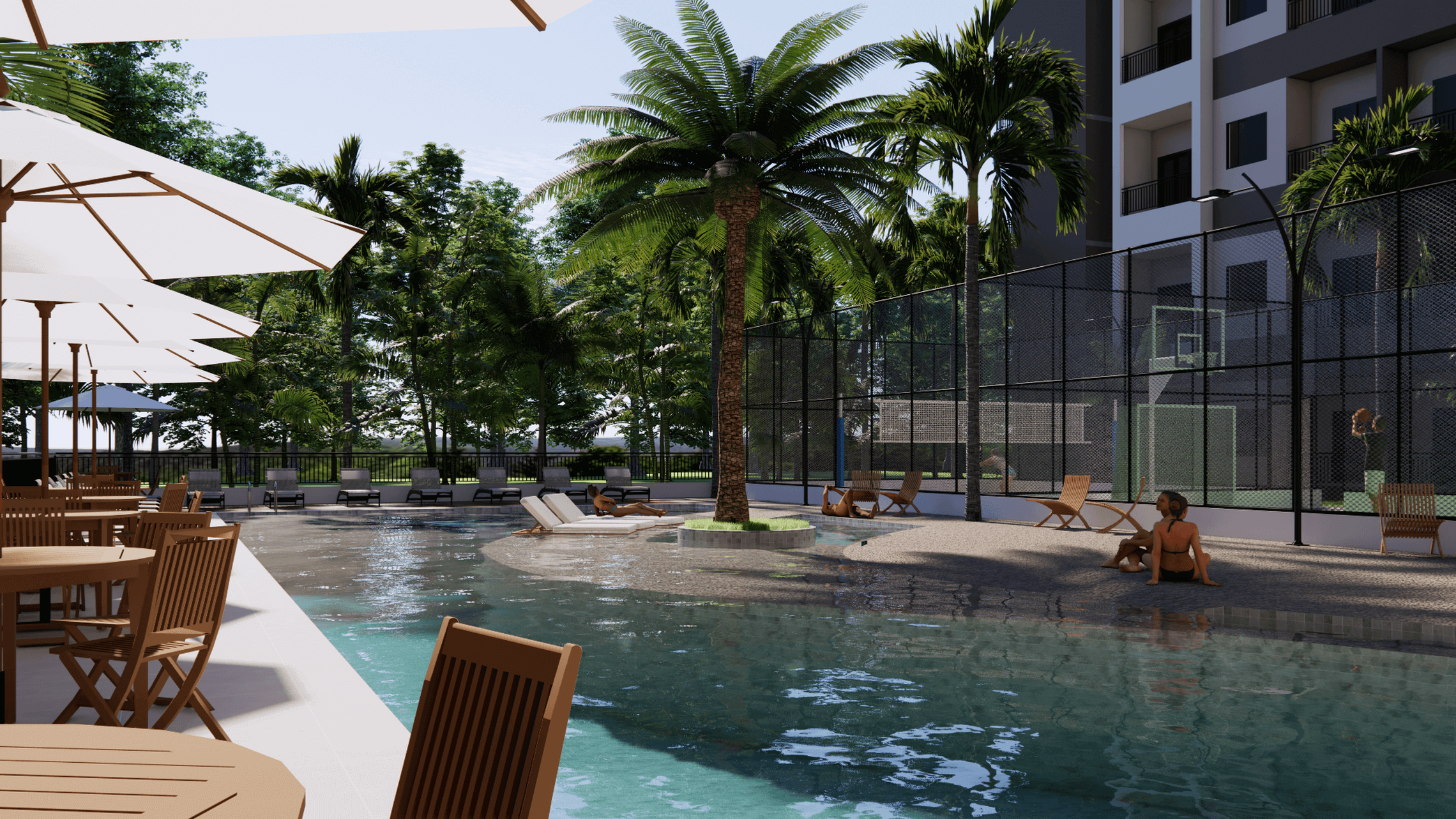 Praias Itaquera - NR - Fase 1 - 76893 - Piscina