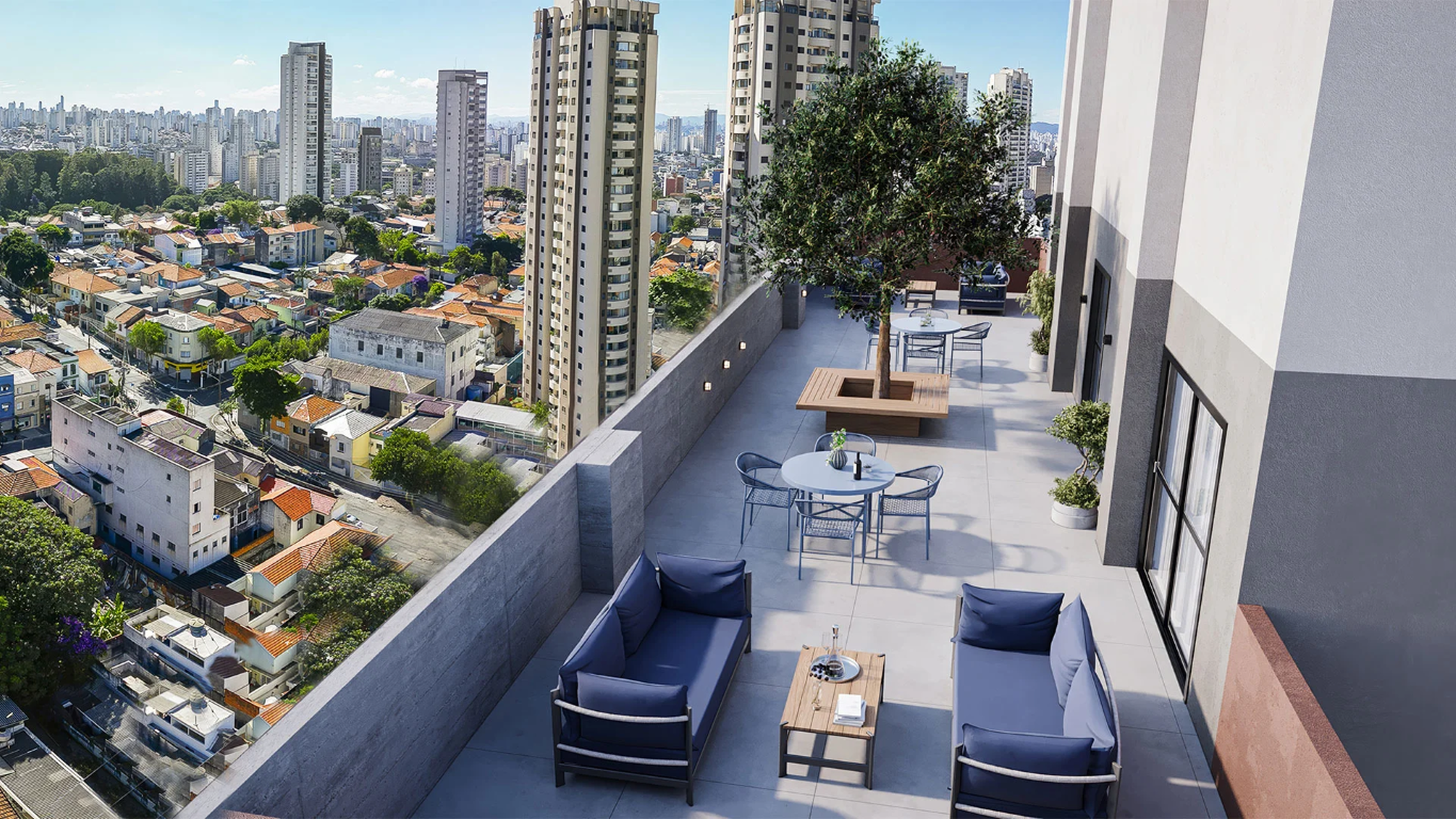 Botucatu - 77098 - Terraço coletivo