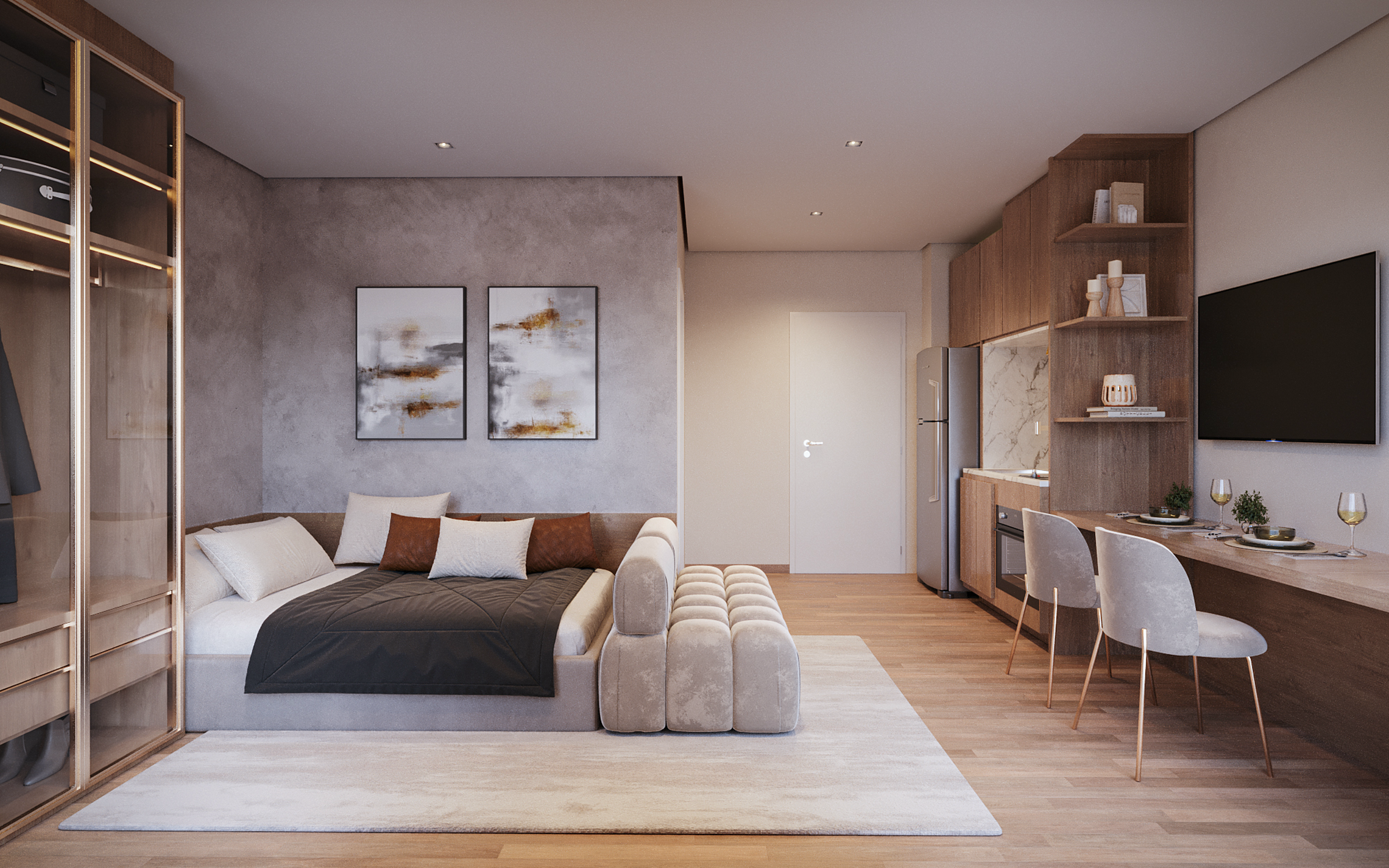 Soul Santana Residencial Conx - Breve Lançamento - 77854 - Living