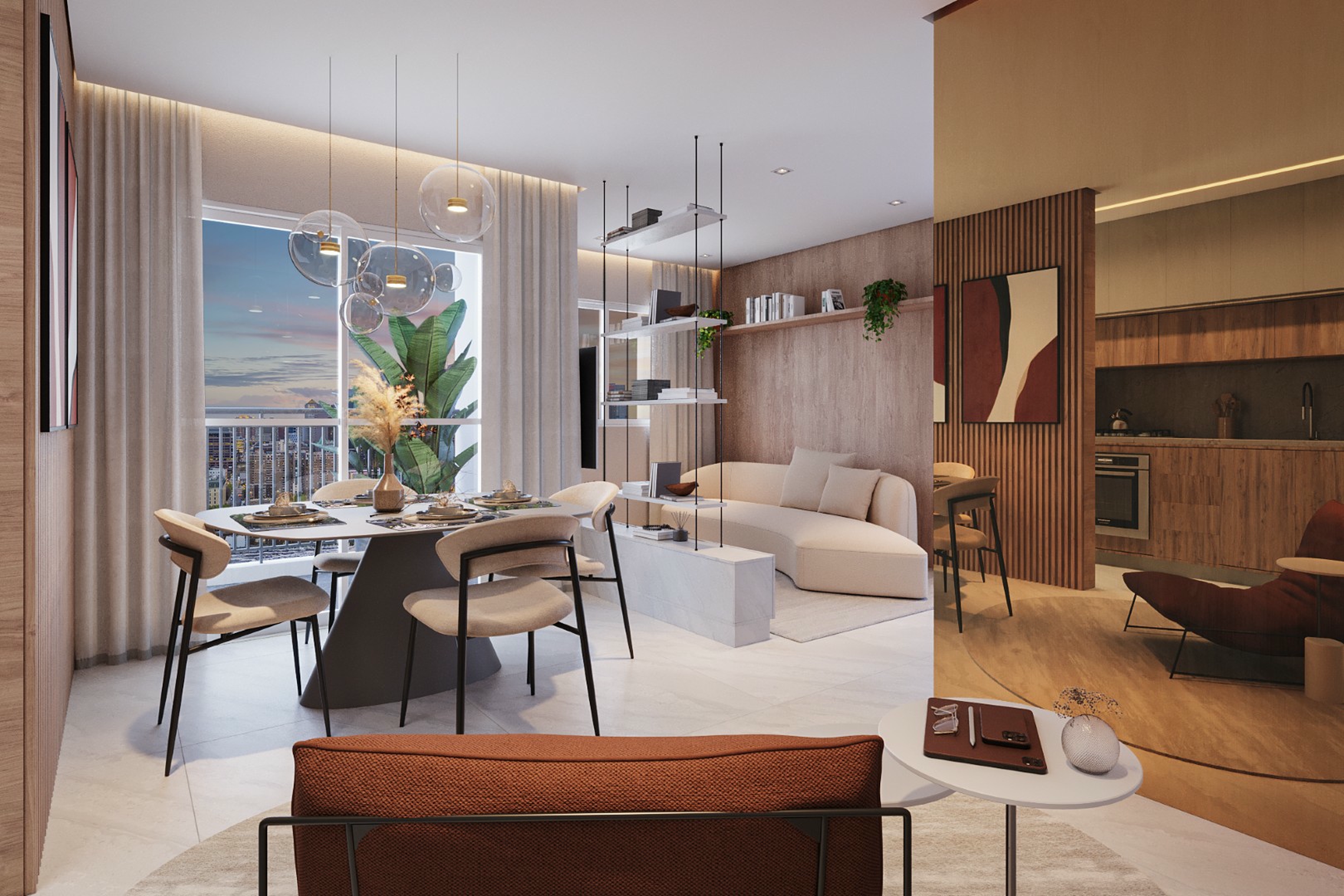 Soul Santana Residencial Conx - Breve Lançamento - 77854 - Living