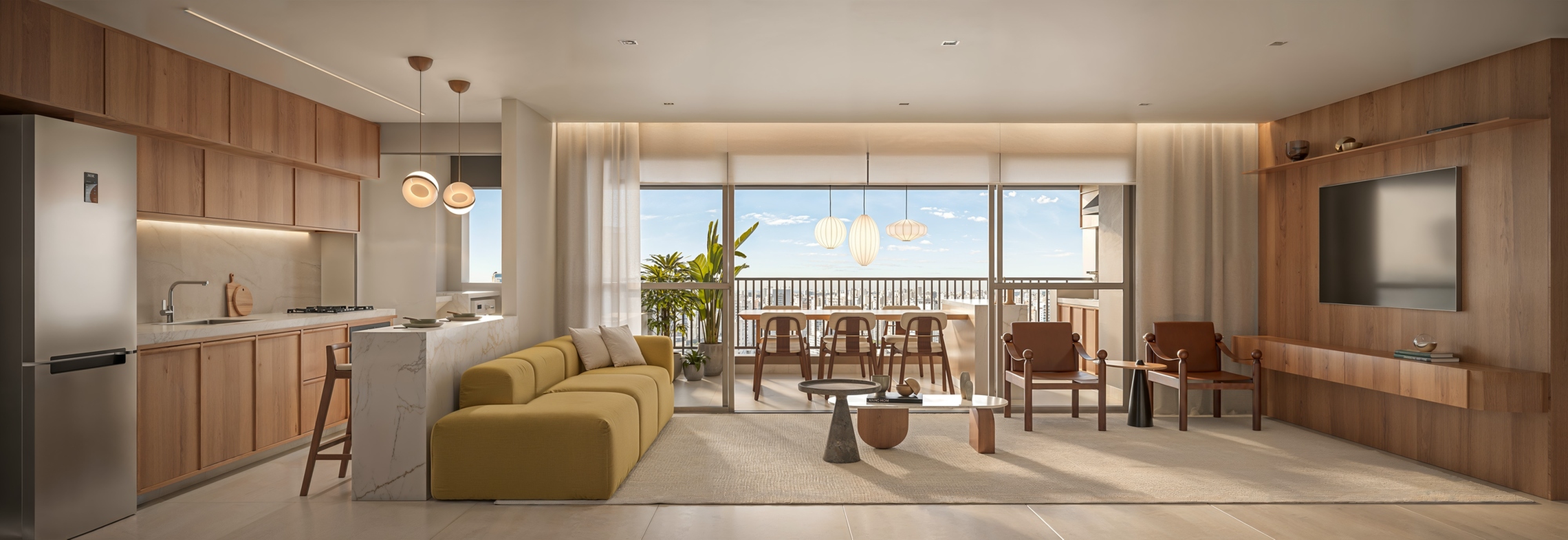 Landmark Santa Cruz by Diálogo Residences - Breve Lançamento - 78432 - Living